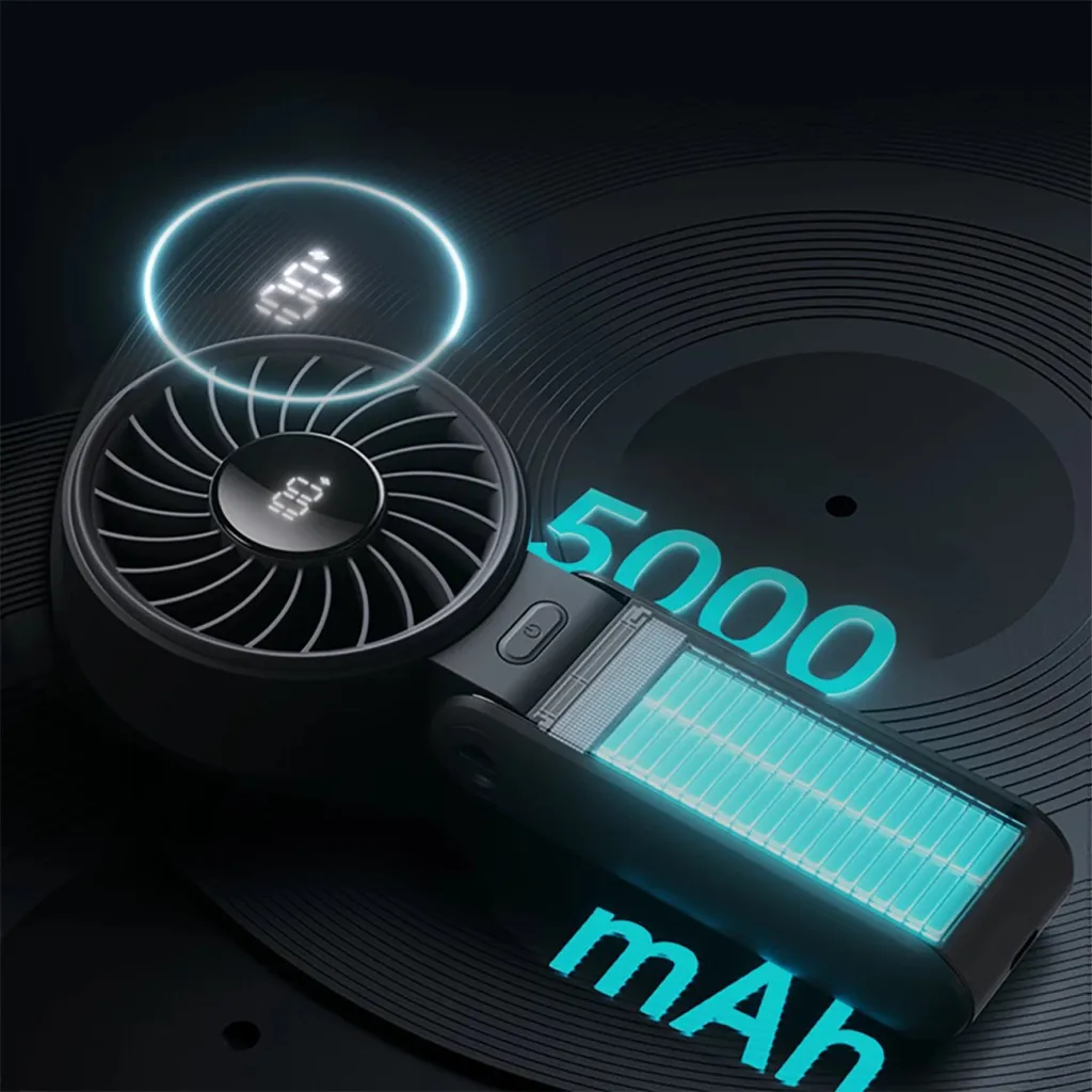 Ventilator dore Jisulife Life7, 5000mAh, USB-C, i zi - 4