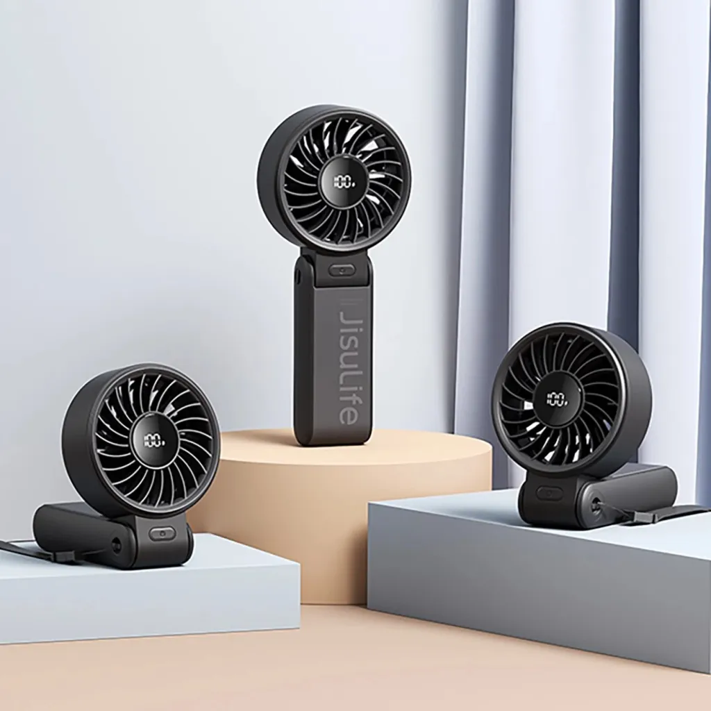 Ventilator dore Jisulife Life7, 5000mAh, USB-C, i zi - 8
