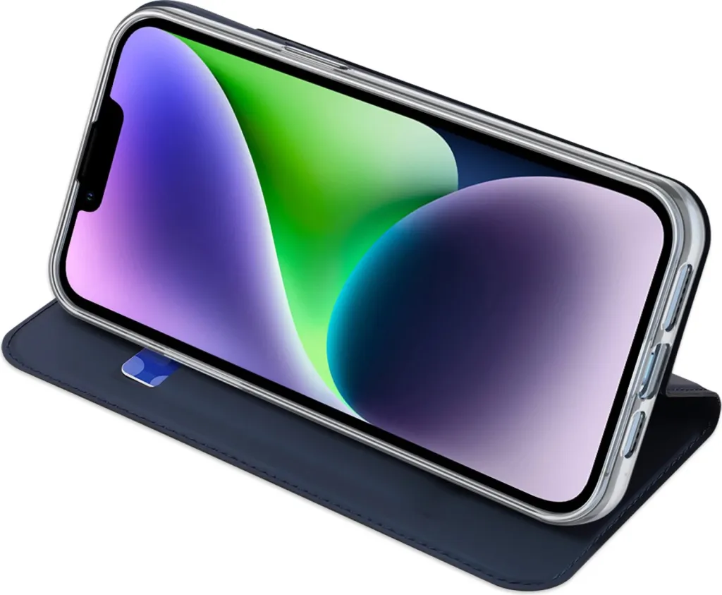 Mbështjellës Dux Ducis Skin Pro për iPhone 15 Plus, kaltër - 5
