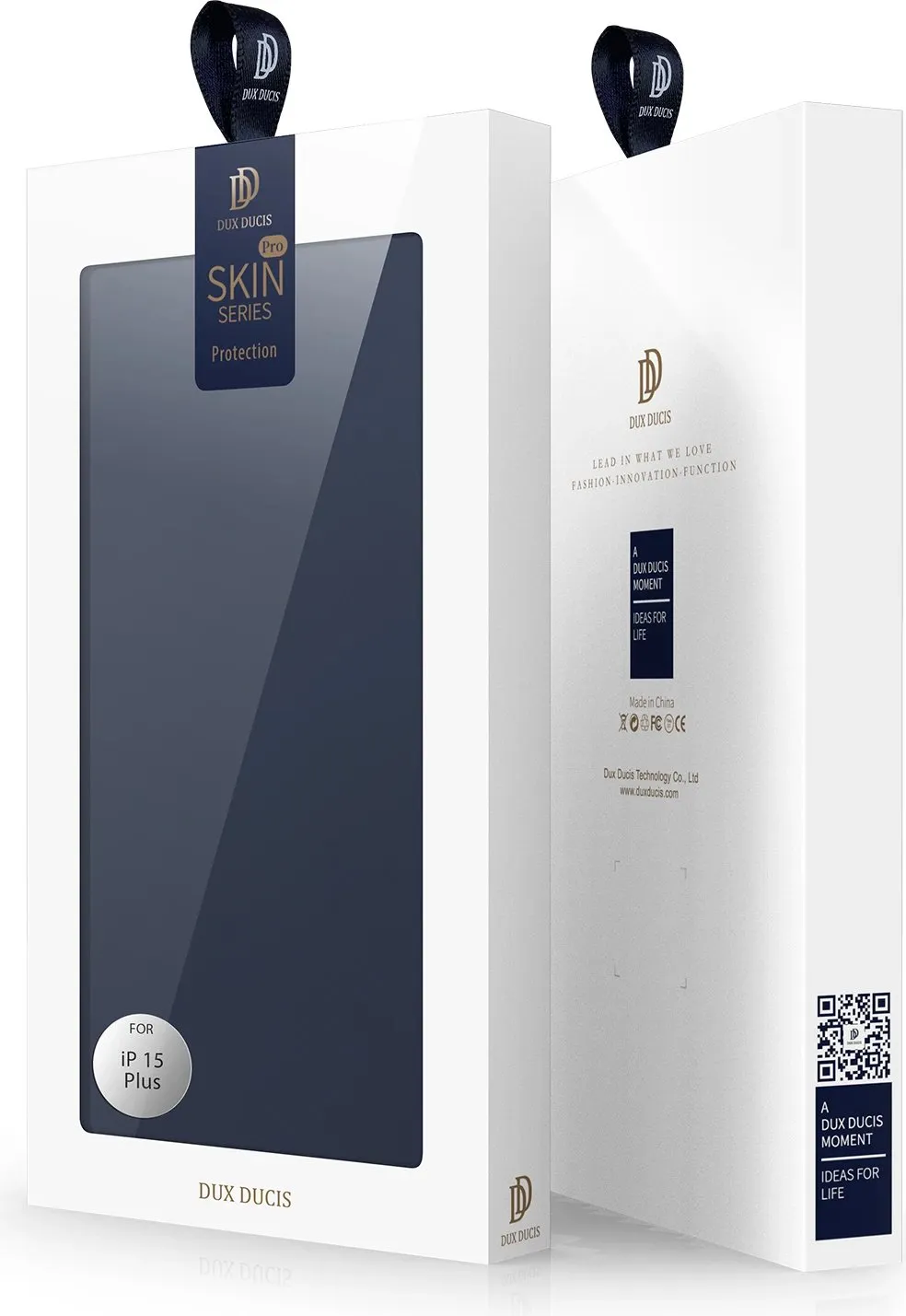 Mbështjellës Dux Ducis Skin Pro për iPhone 15 Plus, kaltër - 10