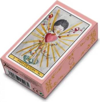 Karta loje Fournier Tarot de Luz by Aitor Saraiba