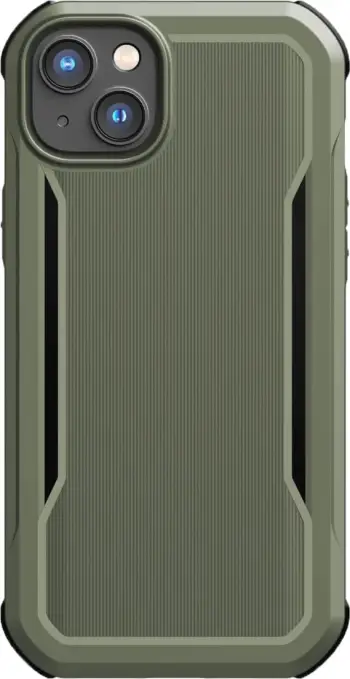 Mbështjellës Raptic X-Doria Fort Case për iPhone 14 me MagSafe, i gjelbër