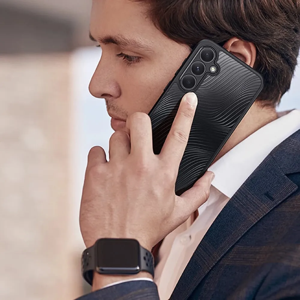 Mbështjellës Dux Ducis Aimo për Samsung Galaxy A35 5G, e zezë - 13