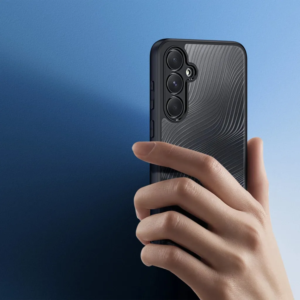 Mbështjellës Dux Ducis Aimo për Samsung Galaxy A35 5G, e zezë - 4