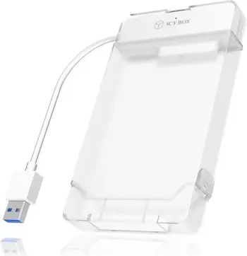 Përshtatës Icy Box, USB 3.0 - SATA3, i bardhë