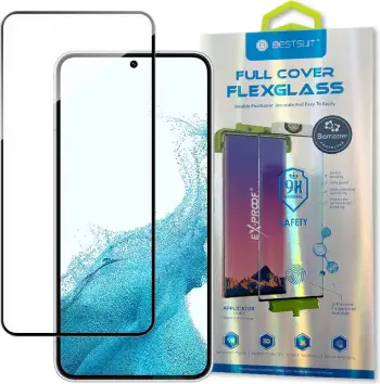 Xham mbrojtës Wozinsky 3D Edge Nano Flexi Glass për Samsung Galaxy S22, mbulim i plotë ekrani, transparent