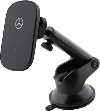 Mbajtës dhe karikues induktiv për celular Mercedes MEWCCGSLK, MagSafe, 15W, i zi