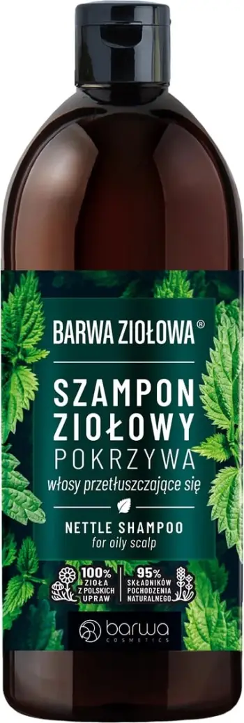 Shampon për femra Barwa Herbal për flokë të yndyrshme, 480ml