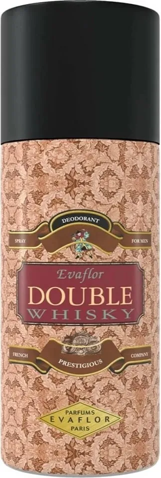 Deodorant spray për meshkuj Evaflor Double Whisky 150ml - 1
