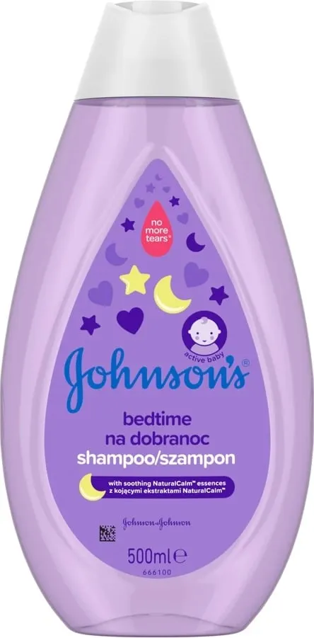 Shampo për fëmijë Johnson’s Baby Bedtime, aromë relaksuese livande, 500ml - 1