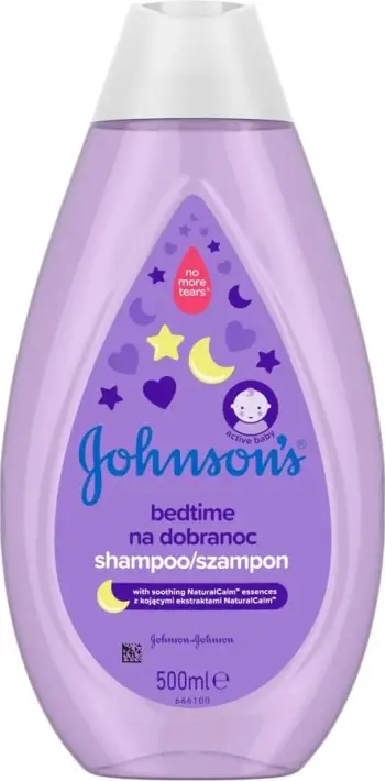 Shampo për fëmijë Johnson’s Baby Bedtime, aromë relaksuese livande, 500ml