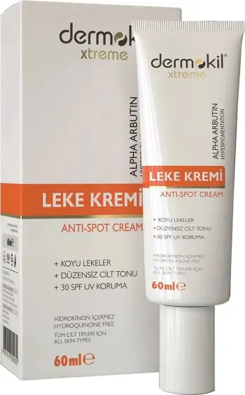 Krem fytyre anti-njolla Dermokil Xtreme Anti-Spot Cream Light Cream Against Discoloration për femra, 60ml