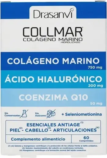 Supplement ushqimor Drasanvi Collmar Antiage Essentials unisex, 60 tableta