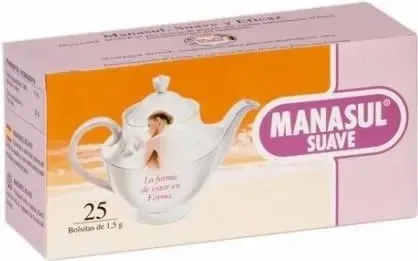 Çaj bimor Manasul Mild, 25 copë, unisex - 1
