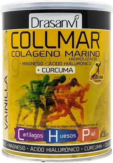 Suplement ushqimor Drasanvi Collmar shije vanilje kurkuma 300g - 1