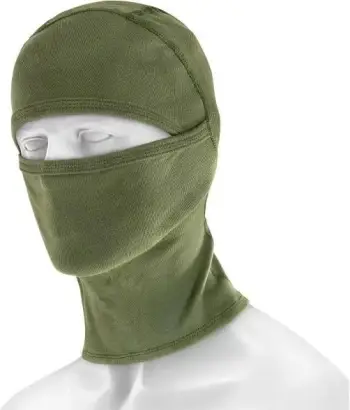Balaklavë termoaktive Polandex NINJA, pambuk, e gjelbër