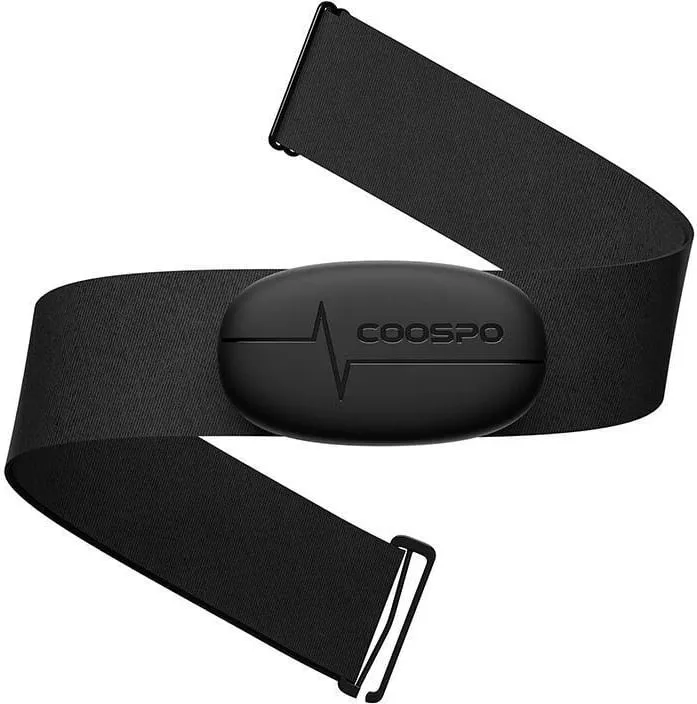 Sensor zemre Coospo H6 për kraharor, Bluetooth & ANT+, i zi - 3