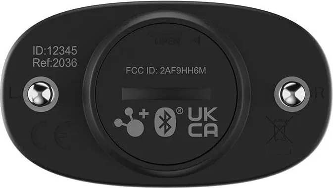 Sensor zemre Coospo H6 për kraharor, Bluetooth & ANT+, i zi - 5