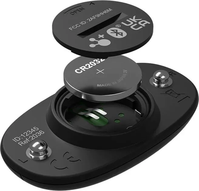 Sensor zemre Coospo H6 për kraharor, Bluetooth & ANT+, i zi - 6