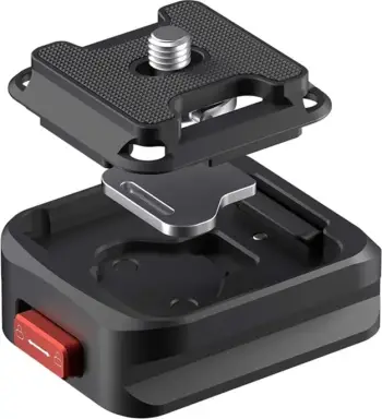 Mbajtës i shpejtë Freewell FW-TPQR për tripod, alumini, i zi