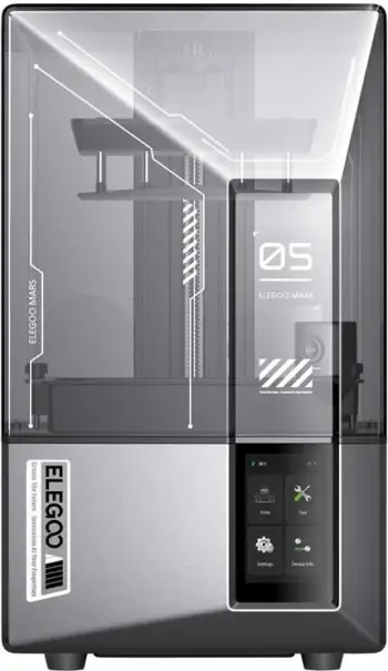 Printer 3D Elegoo Mars 5 Ultra, MSLA, 7" 9K LCD, 150 mm/h, WiFi, Gri
