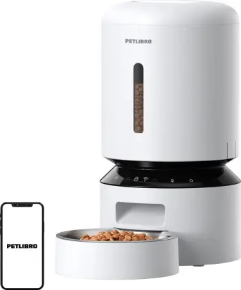 Shpërndarës ushqimi për kafshë Petlibro Granary PL-AF103-34W, 5L, i bardhë
