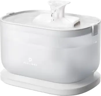 Shpërndarës uji për mace Petlibro Dockstream, 2.5L, pompë pa tela, e bardhë