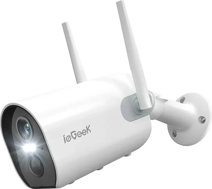 Kamerë sigurie wireless ieGeek ZS-GX2S, 2K, 5200mAh, e bardhë - 2
