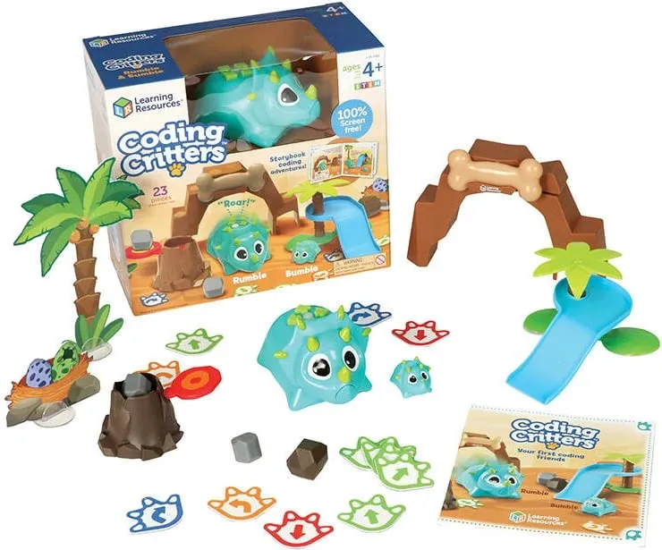 Set lodër edukative Coding Critters Rumble & Bumble Learning Resources LER 3082, për fëmijë 4+ - 1
