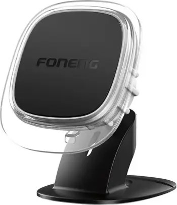 Mbajtës magnetik për celular Foneng CP103, për kokpit makine, Gri