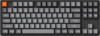 Tastierë mekanike wireless Keychron K8 Max, 87 taste, RGB, Brown Switch, e zezë