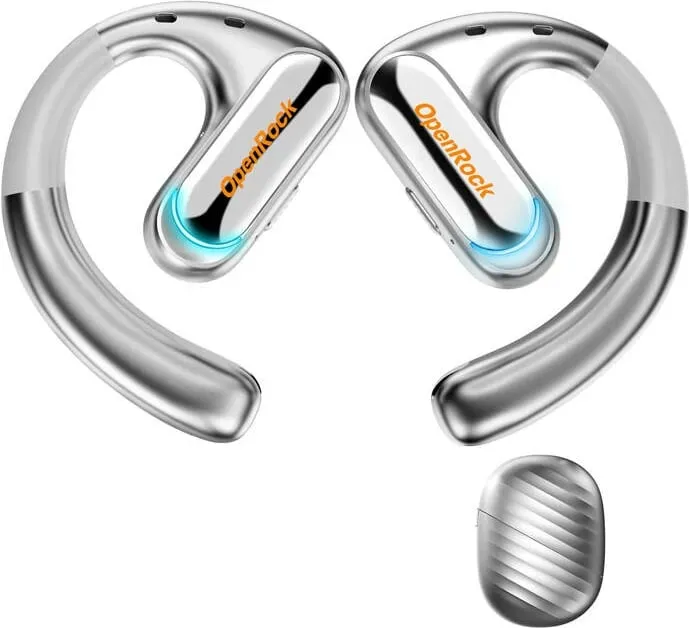 Kufje wireless OneOdio OpenRock Pro, Bluetooth 5.2, IPX5, argjend - 4