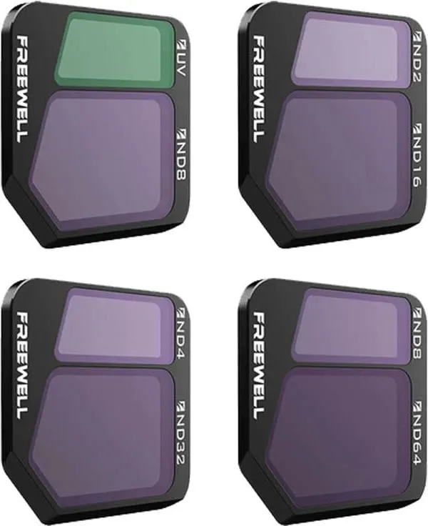Set filtra Split ND Freewell për DJI Mavic 3, 4 copë - 1