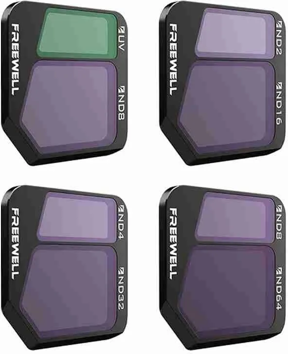 Set filtra Split ND Freewell për DJI Mavic 3, 4 copë - 2