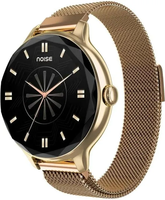 Smartwatch Noise Diva, 1.1" AMOLED, 230 mAh, Gold - 1
