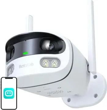 Kamerë e jashtme WiFi Botslab W302, 4MP, 5G, bardhë