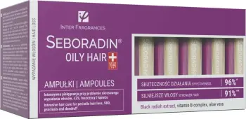 Ampula për flokë SEBORADIN Oily Hair 14x5.5ml