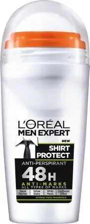 Deodorant roll-on për meshkuj L'Oreal Paris Men Expert Shirt Protect 50ml