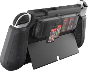 Mbështjellës KiwiHome N19 për Nintendo Switch OLED, i zi