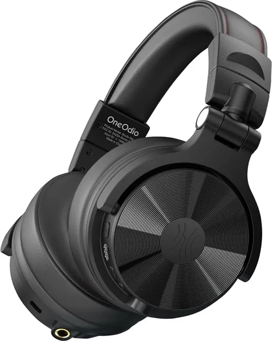Kufje wireless OneOdio Studio Max 1, over-ear, LDAC, Bluetooth 5.3, e zezë - 1