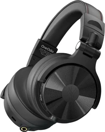 Kufje wireless OneOdio Studio Max 1, over-ear, LDAC, Bluetooth 5.3, e zezë