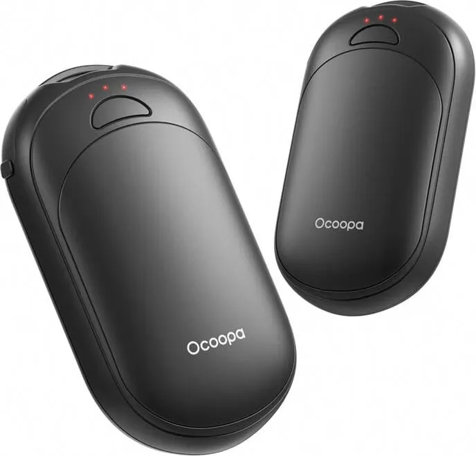 Ngrohës dore Ocoopa UT3053, 2x2500 mAh, USB-C, i zi, set prej 2 copë - 2