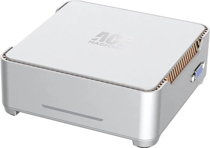 Kasë AceMagic GK3 PLUS, Intel N97, 16GB RAM, 512GB SSD, gri - 1