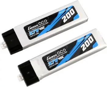 Bateri LiPo Gens ace GEA2001S45PH, 200mAh, 3.7V, 45C, set 2 copë