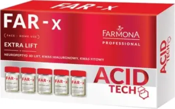 Ampula lifting për fytyrë Farmona Professional Acid Tech Far-X për femra 5x5ml