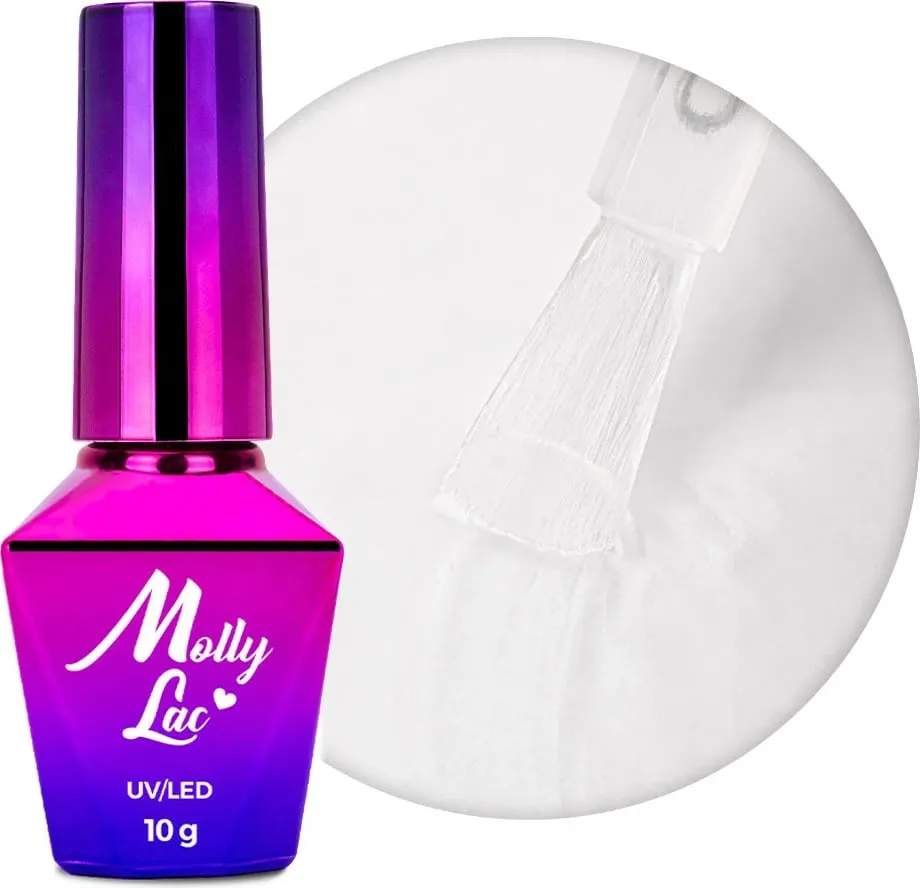 Top coat mat për thonj MollyLac Matte Me për femra, 10g - 1