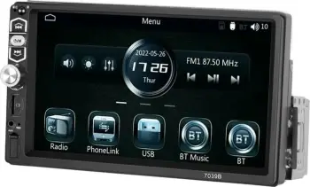 Monitor veture Podofo A3061, 7.0", Carplay & Android Auto, Bluetooth 5.1, Ekran HD