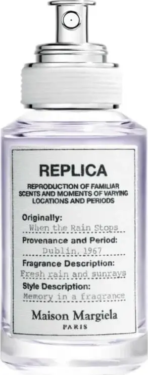 Eau de Toilette për femra Maison Margiela Replica When the Rain Stops, 30ml