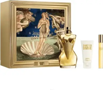 Set për femra Jean P. Gaultier Divine, eau de parfum 100 ml + Losion trupi 75 ml + eau de parfum 10 ml