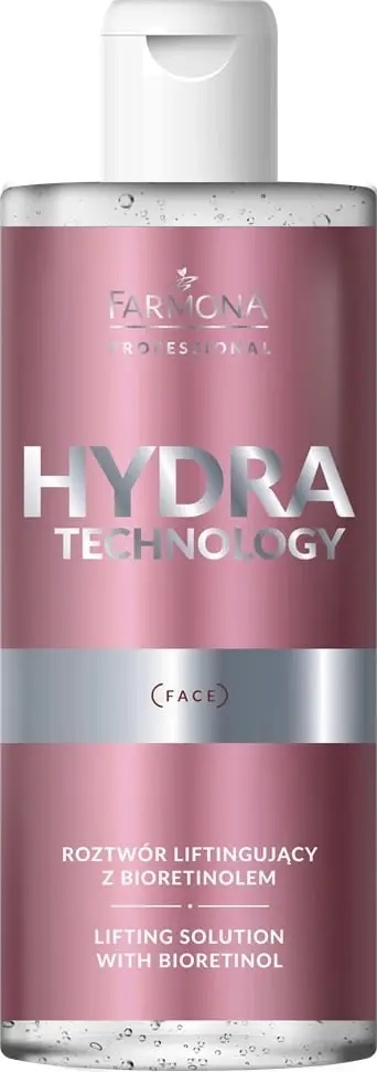 Solucion hidratues fytyre Farmona Hydra Technology Lifting Solution, me bioretinol, 500ml